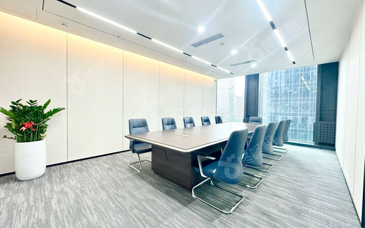 天珑移动大厦_569平_精装_办公室隔间