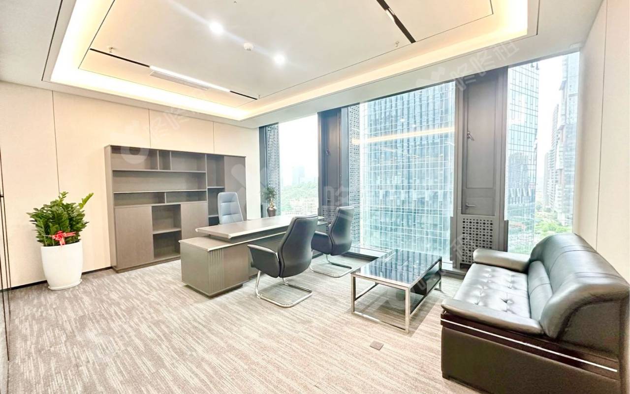 天珑移动大厦_569平_精装_办公室隔间