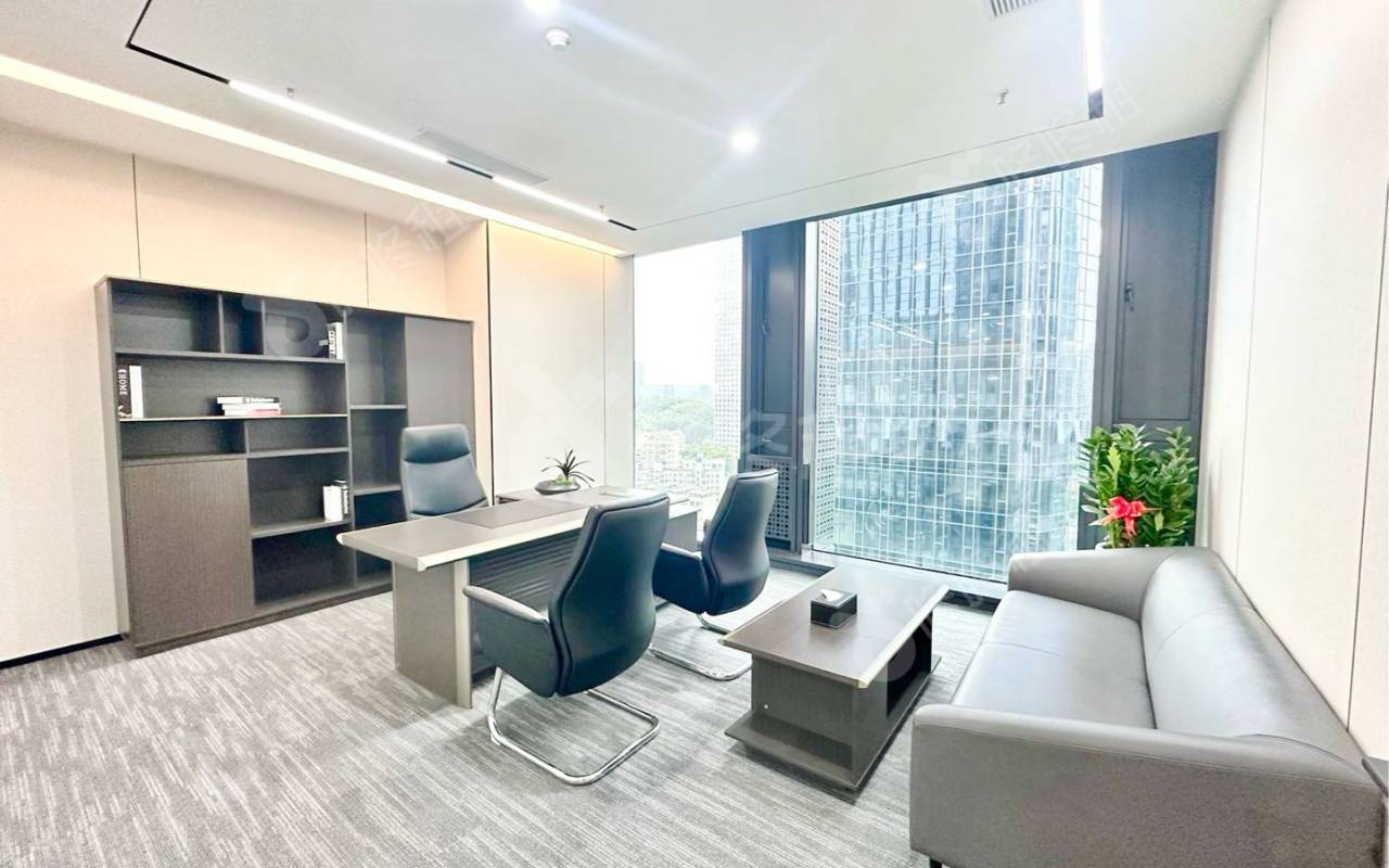 天珑移动大厦_569平_精装_办公室隔间