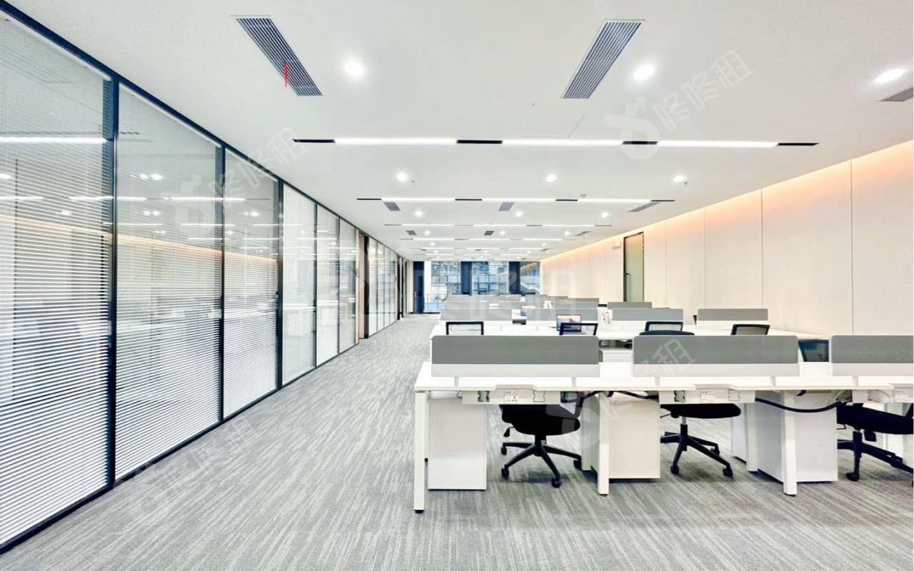 天珑移动大厦_569平_精装_办公室开间