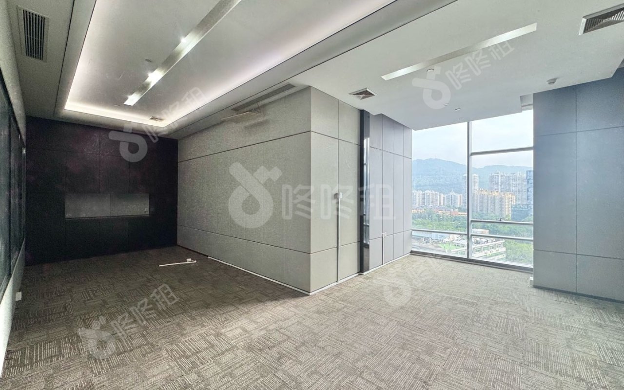 智慧广场_1488平_豪装_办公室隔间