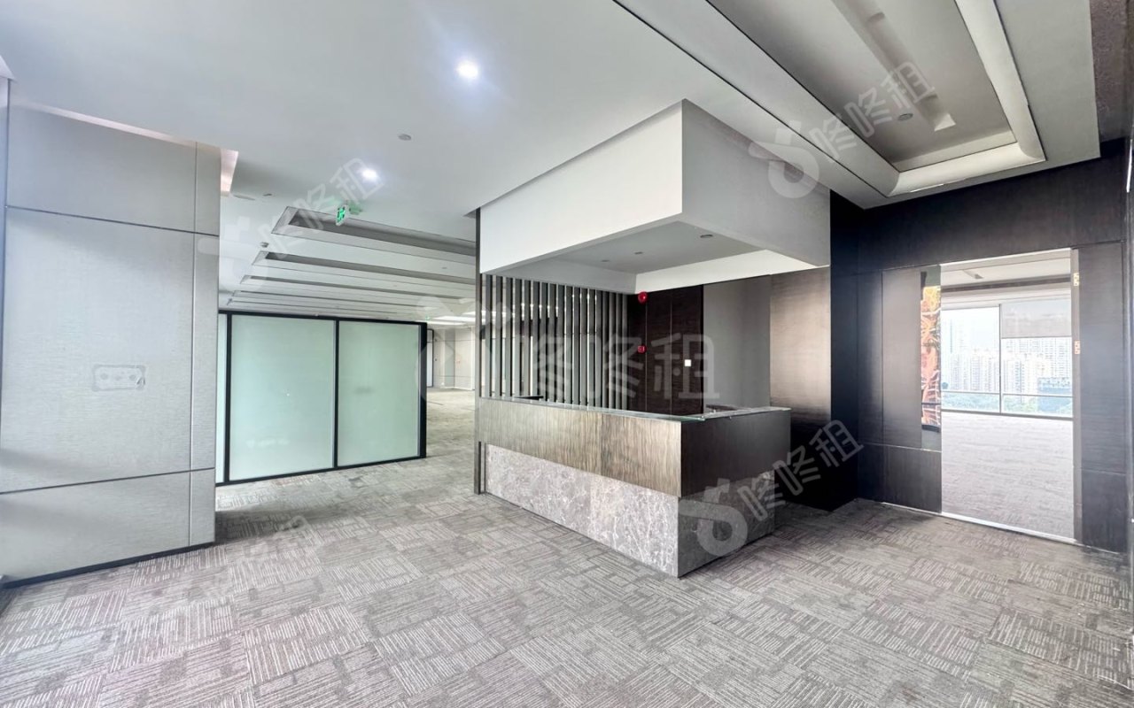 智慧广场_1488平_豪装_办公室开间