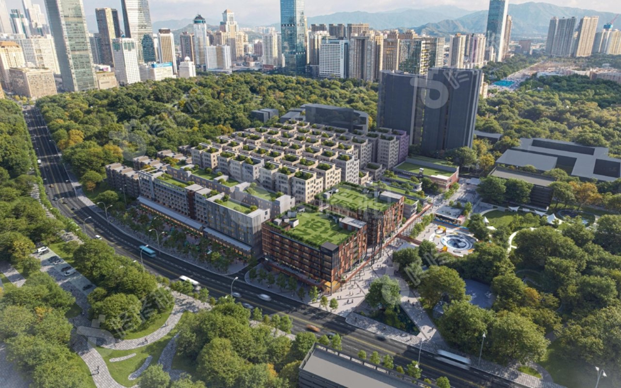 田面国际文创小镇_楼盘外观图