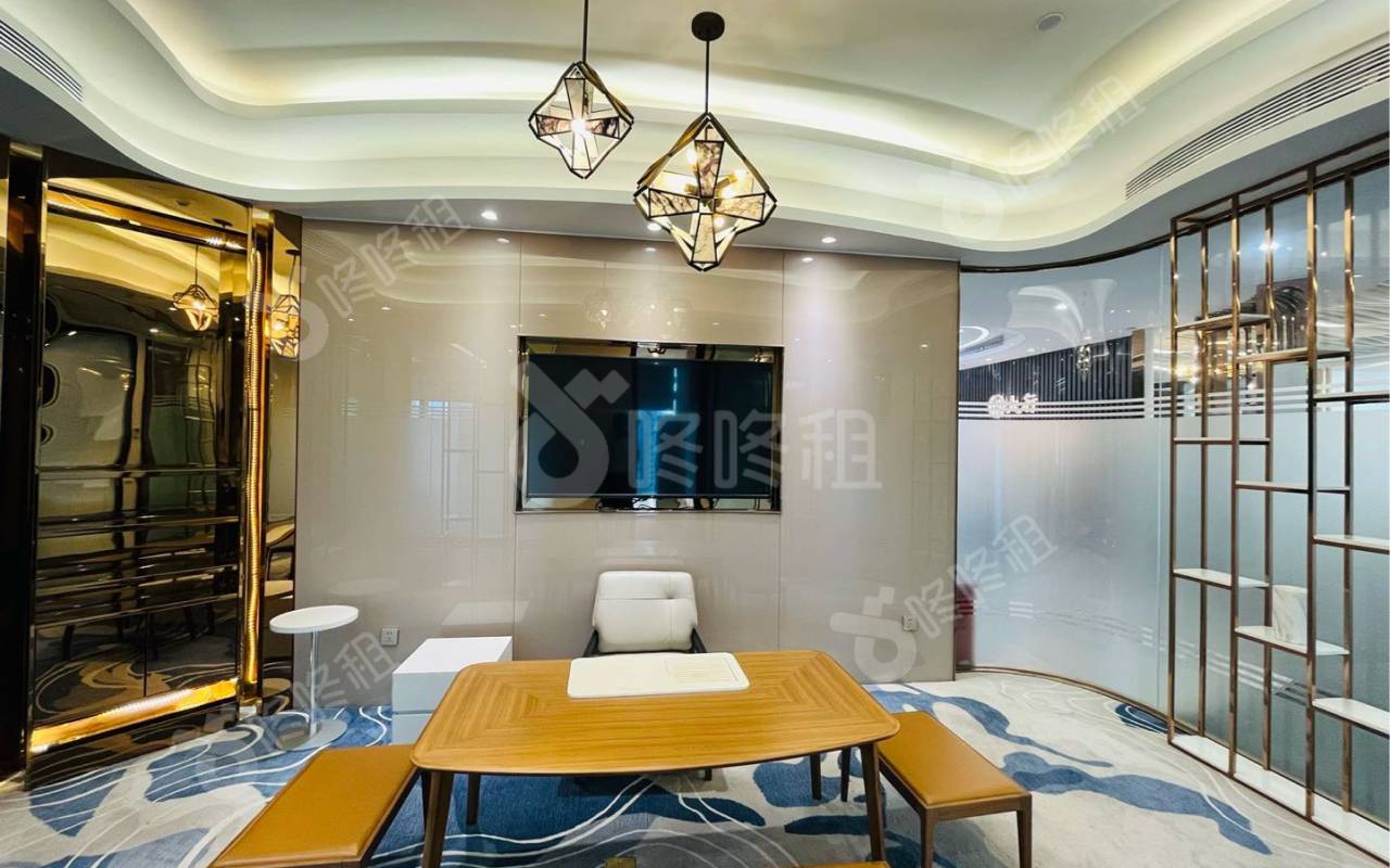 金地中心_493.11平_精装_办公室开间