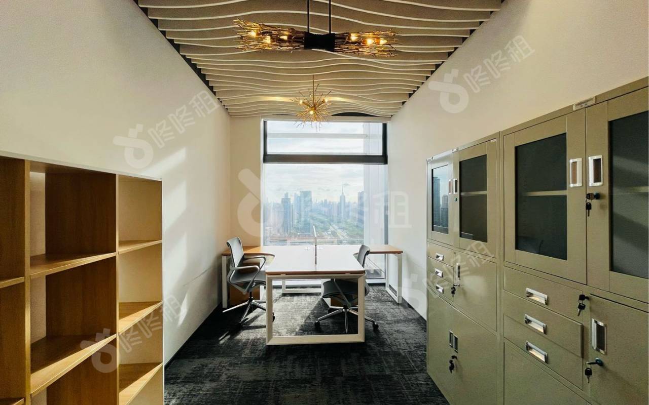 金地中心_493.11平_精装_办公室隔间