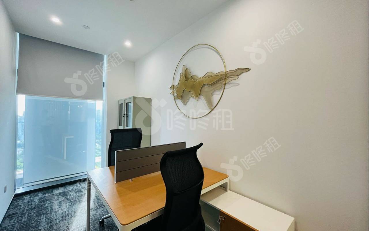 金地中心_493.11平_精装_办公室隔间
