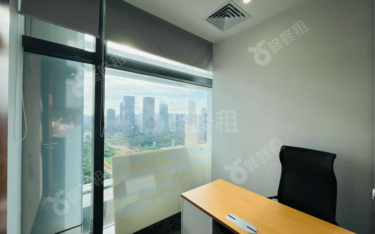 金地中心_493.11平_精装_办公室隔间