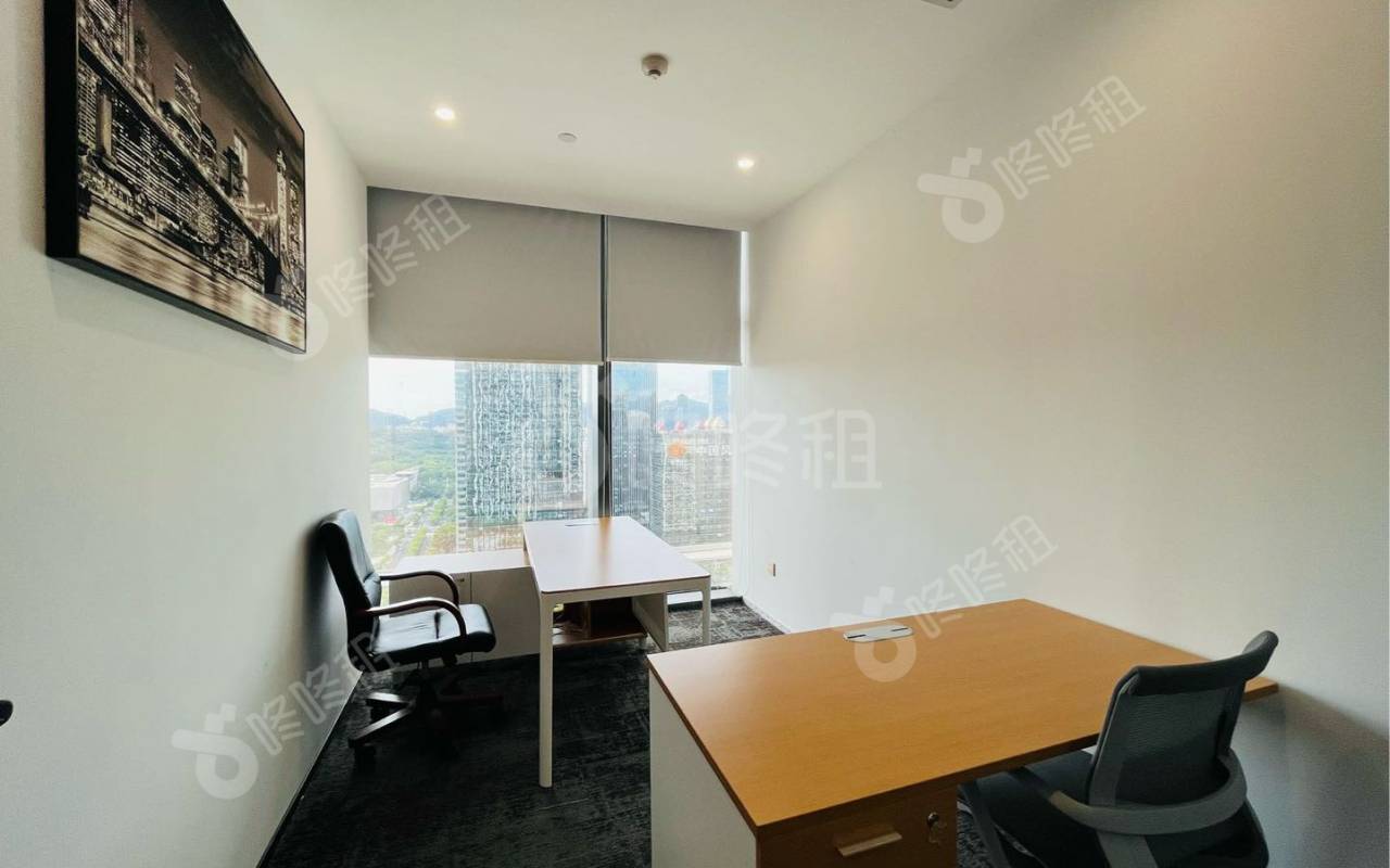 金地中心_493.11平_精装_办公室隔间