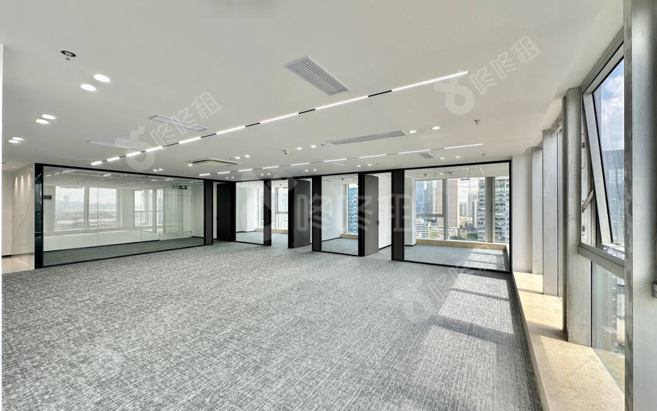 时代科技大厦_336平_精装_办公室开间