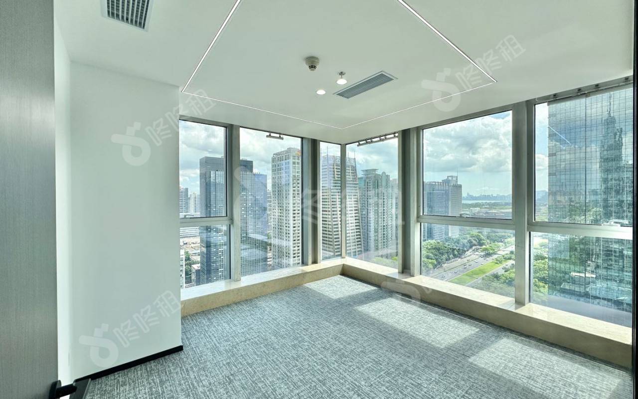 时代科技大厦_336平_精装_办公室隔间