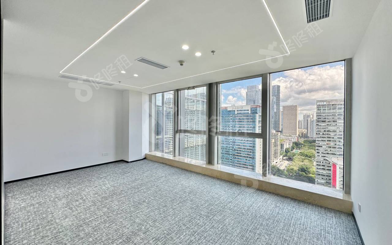 时代科技大厦_336平_精装_办公室隔间