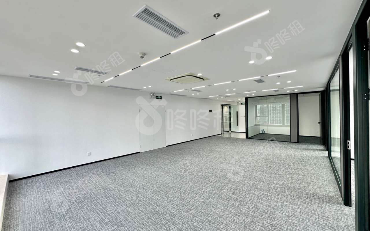 时代科技大厦_278平_精装_办公室开间