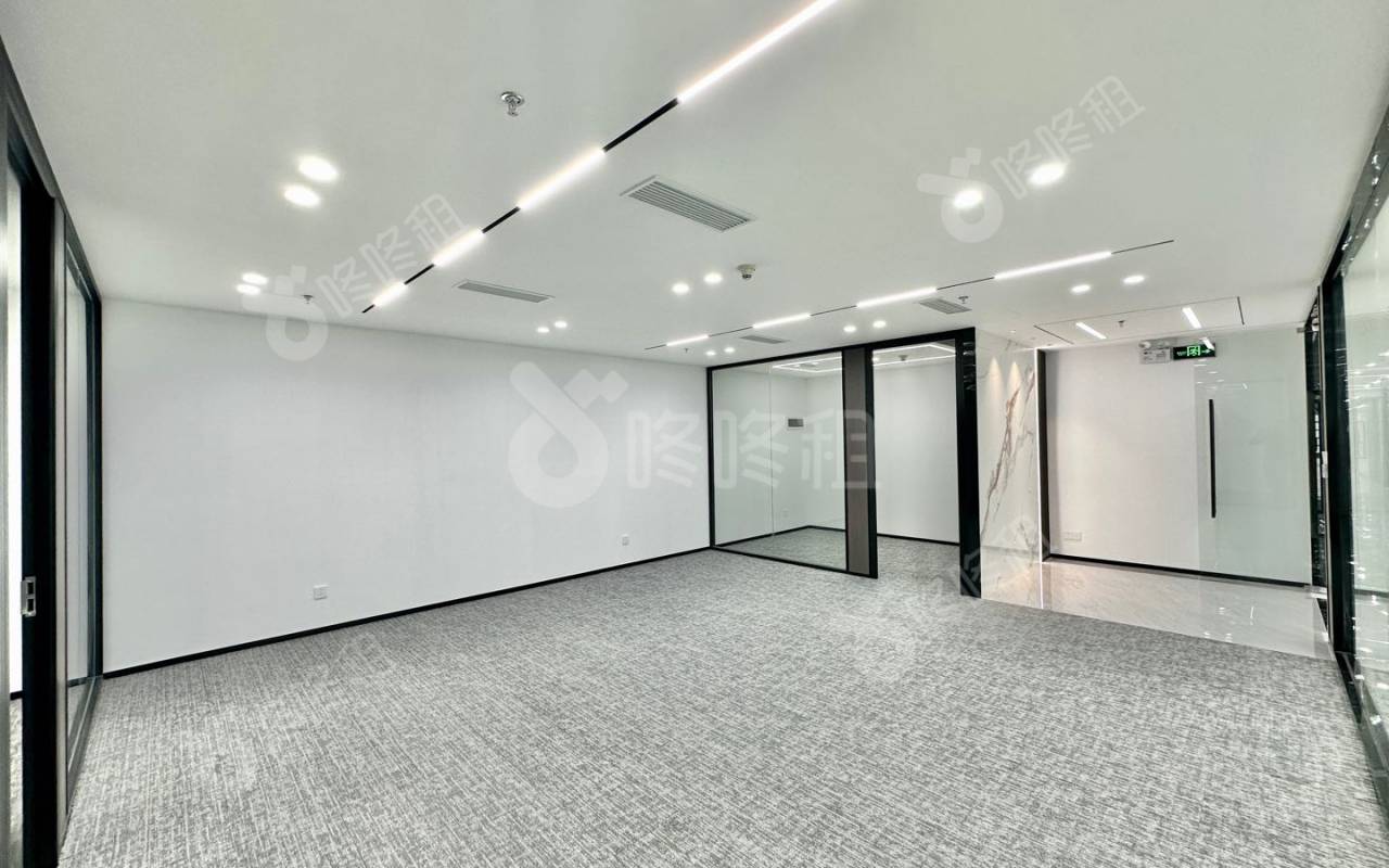 时代科技大厦_149平_精装_办公室开间