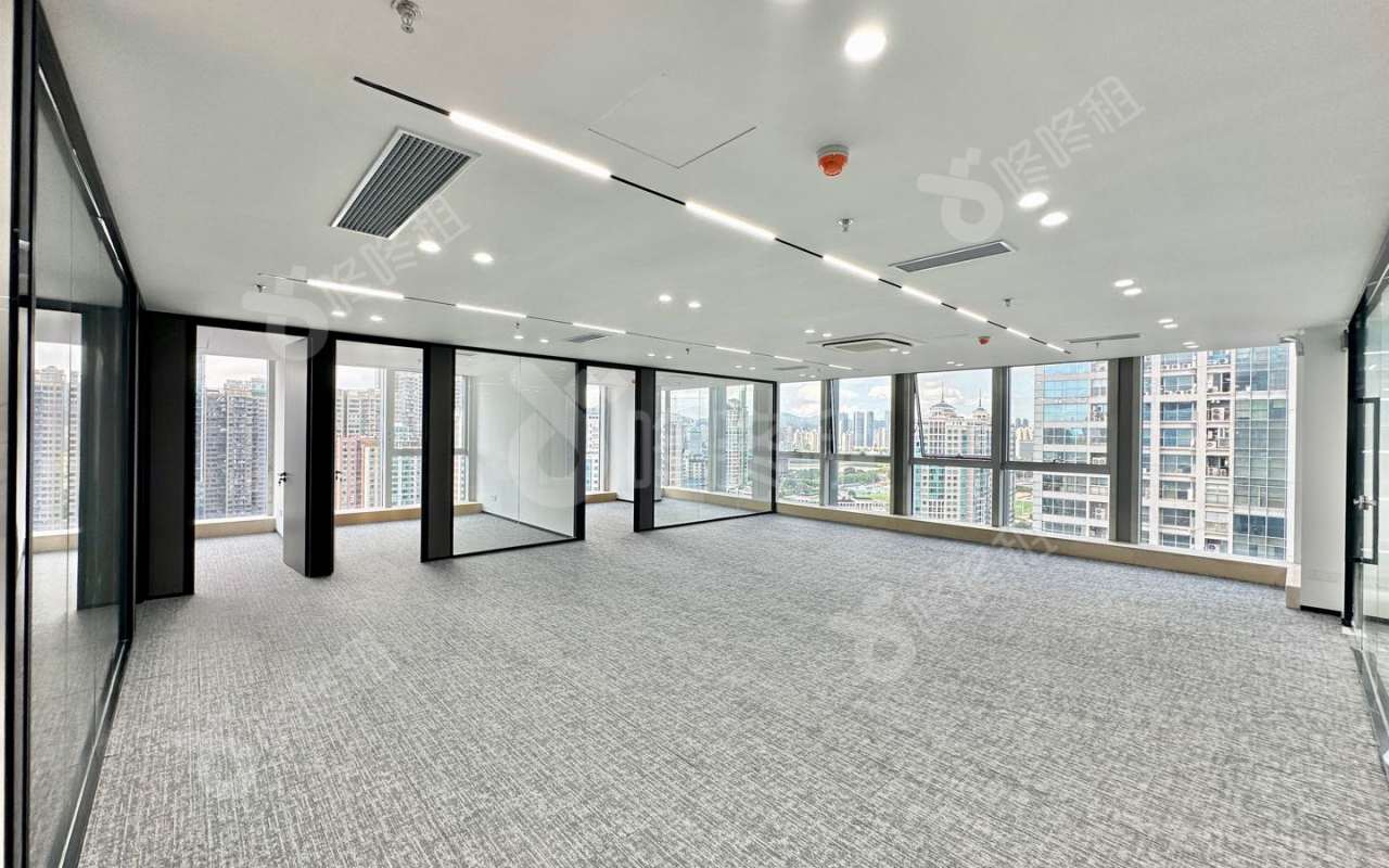 时代科技大厦_287平_精装_办公室开间