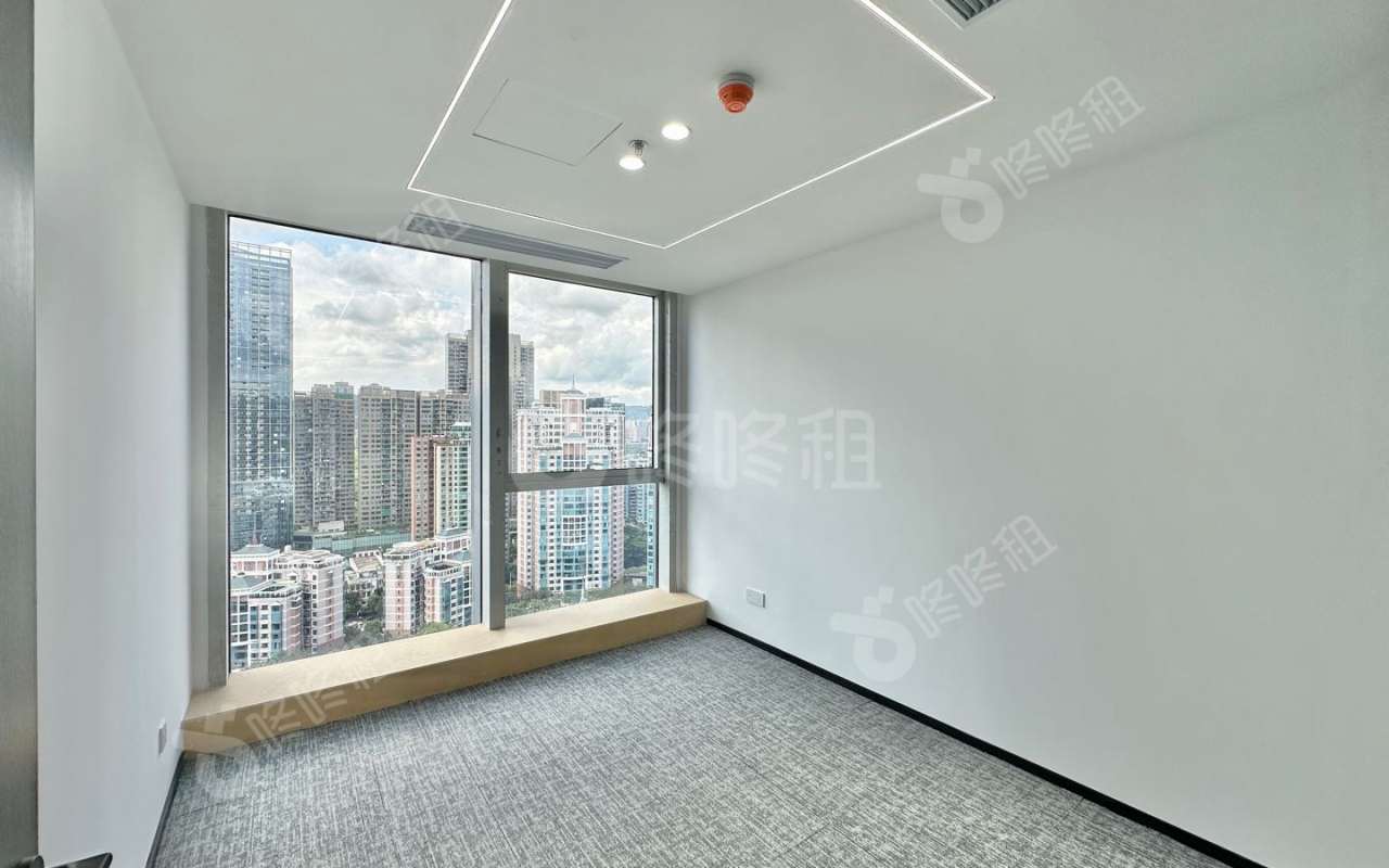 时代科技大厦_287平_精装_办公室隔间