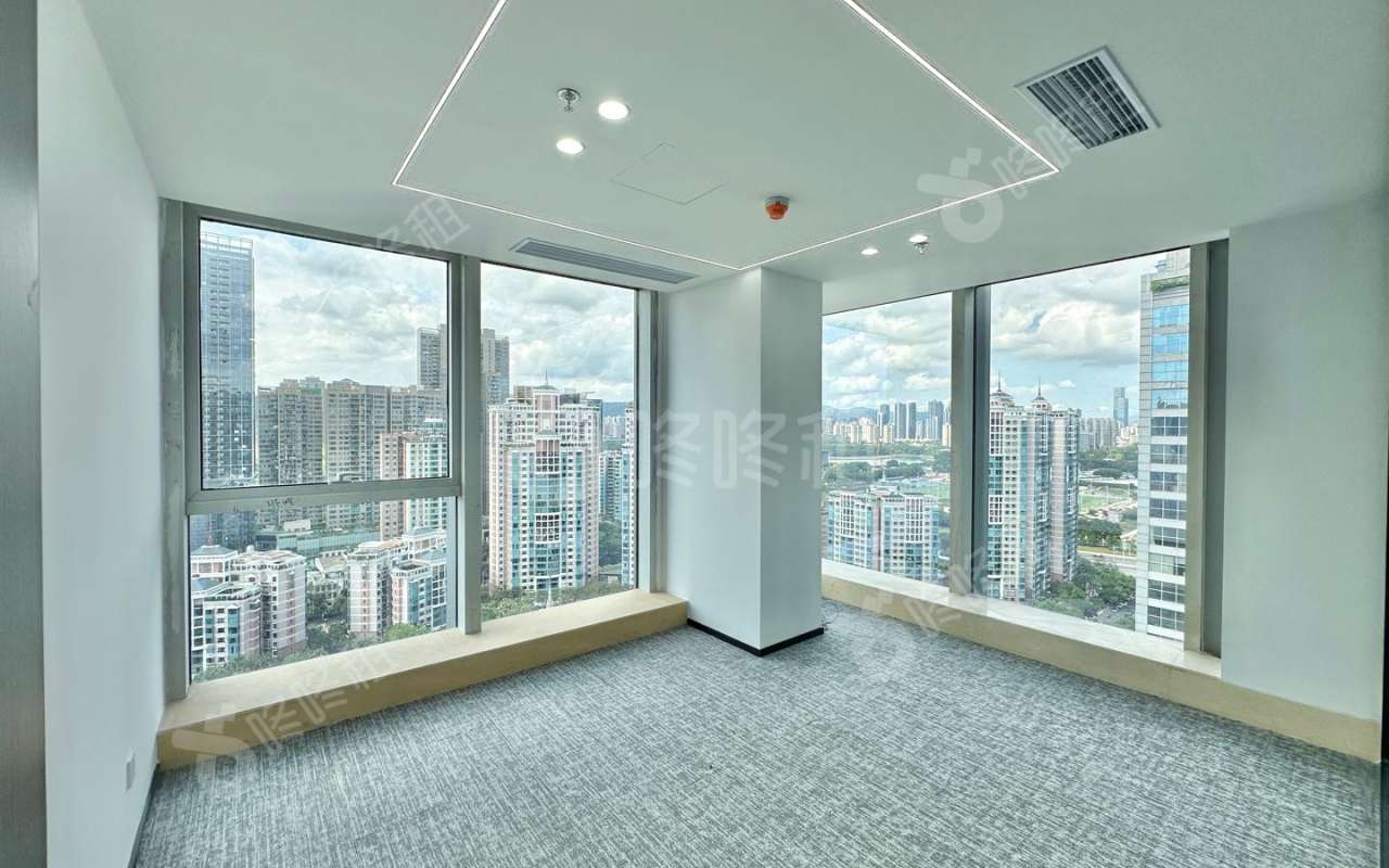 时代科技大厦_287平_精装_办公室隔间