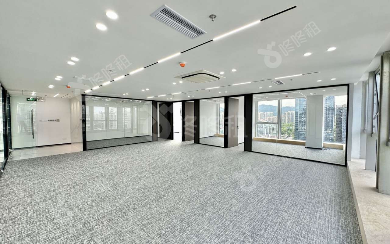 时代科技大厦_287平_精装_办公室开间
