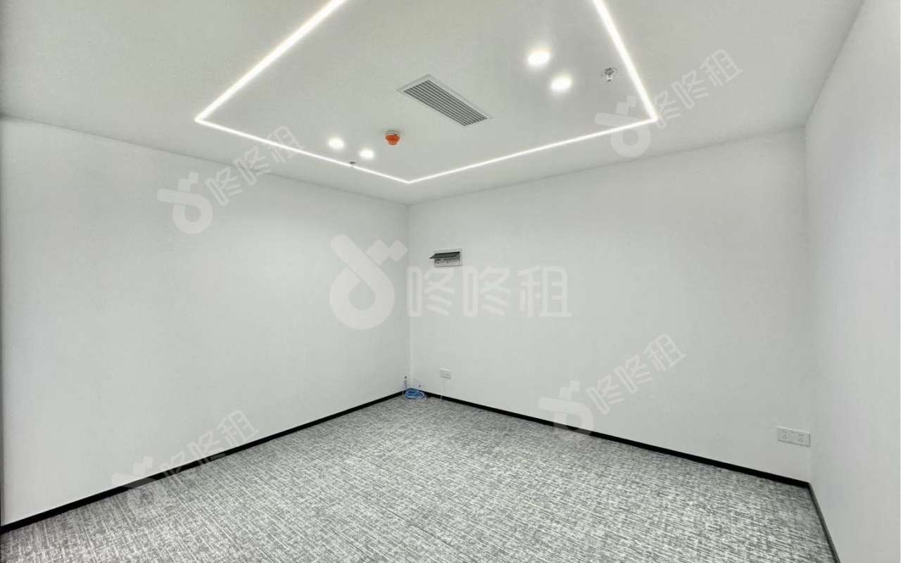 时代科技大厦_220平_精装_办公室隔间