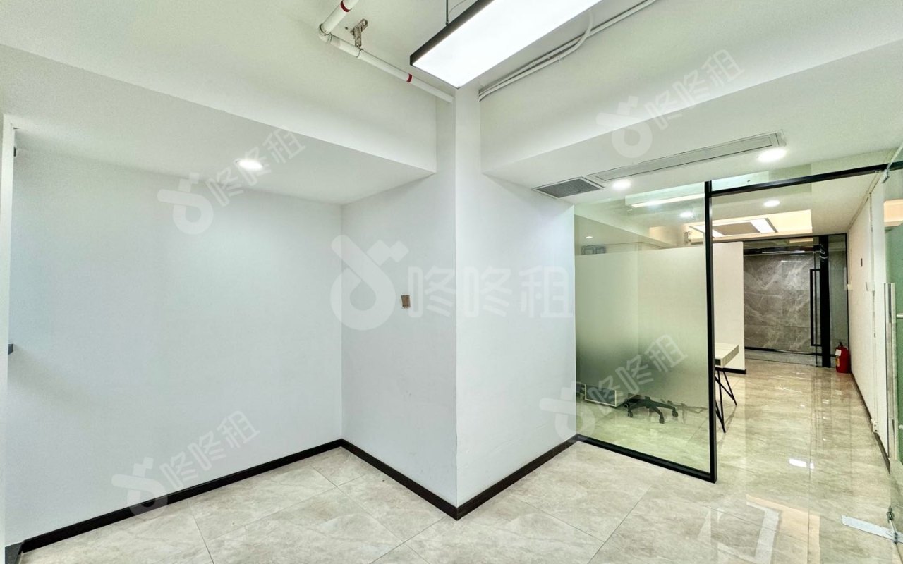 深圳湾科技生态园_72平_精装_办公室隔间