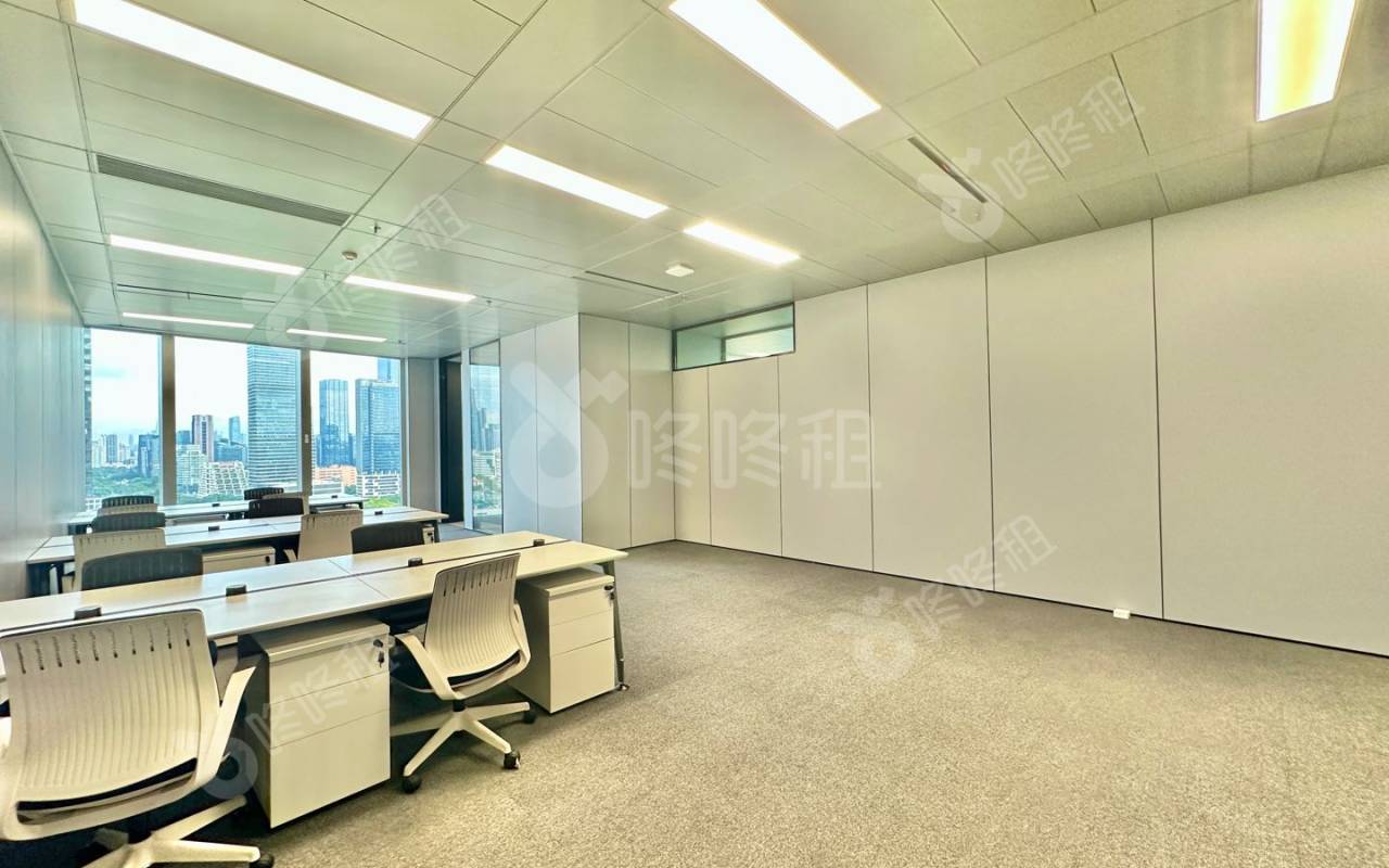 汉京中心（汉京金融中心）_337平_豪装_办公室开间