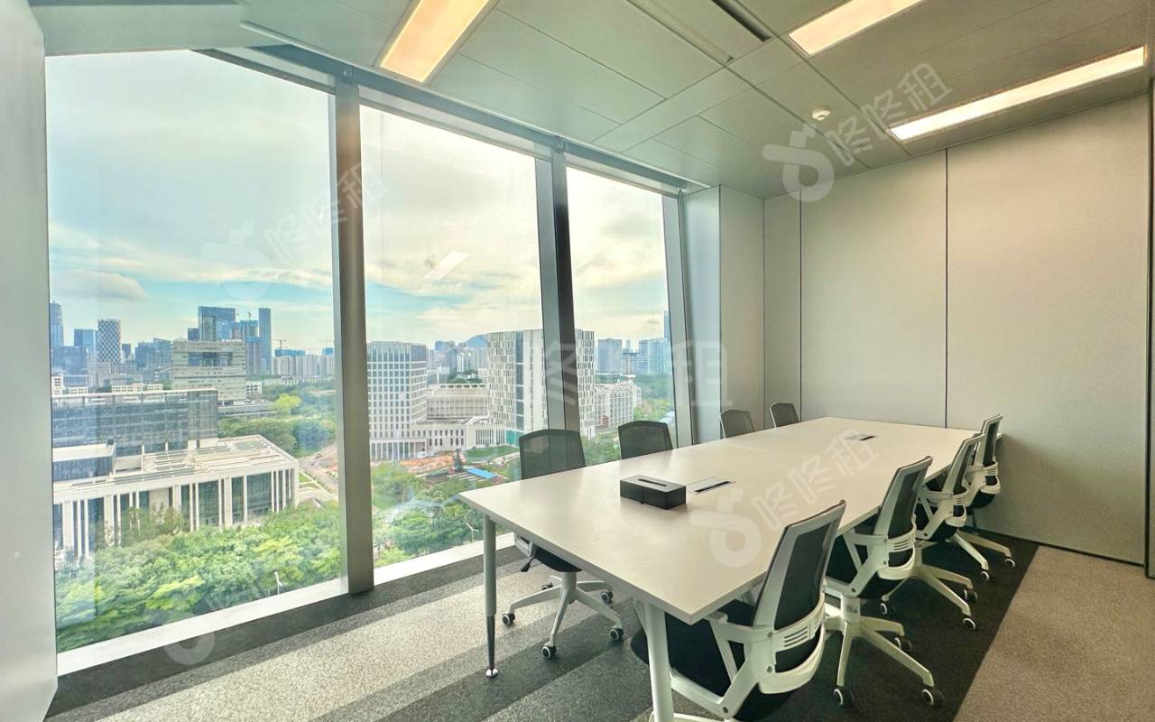 汉京中心（汉京金融中心）_337平_豪装_办公室隔间