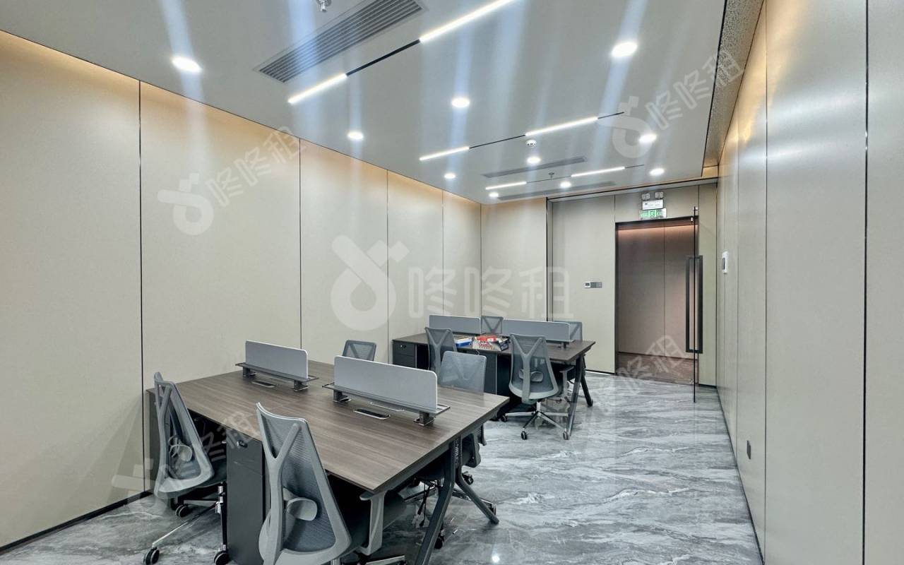 福城时代广场_85平_精装_办公室开间