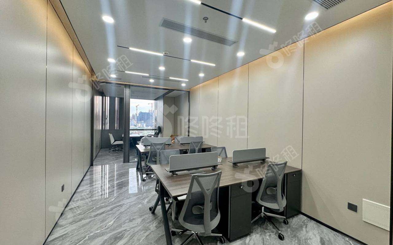 福城时代广场_85平_精装_办公室开间
