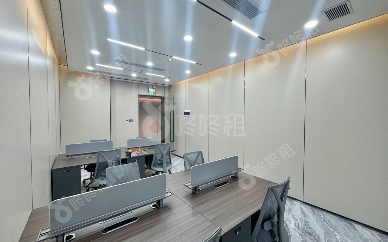 福城时代广场_85平_精装_办公室开间