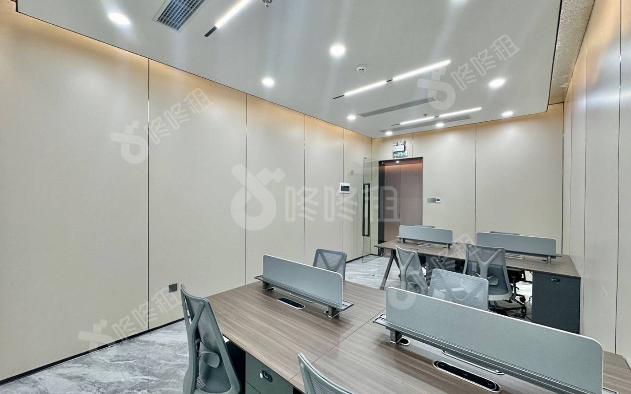 福城时代广场_85平_精装_办公室开间