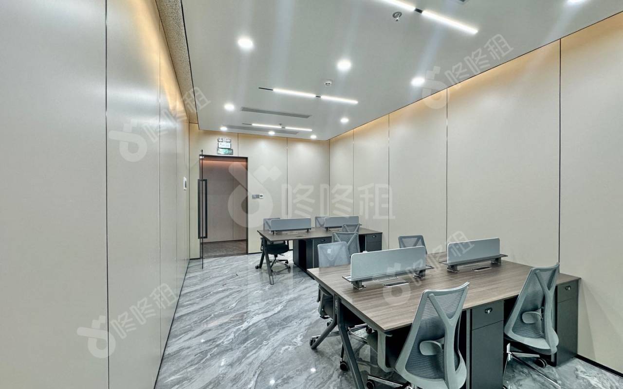 福城时代广场_85平_精装_办公室开间