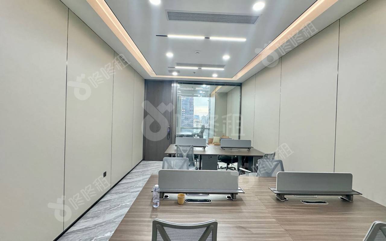 福城时代广场_85平_精装_办公室开间