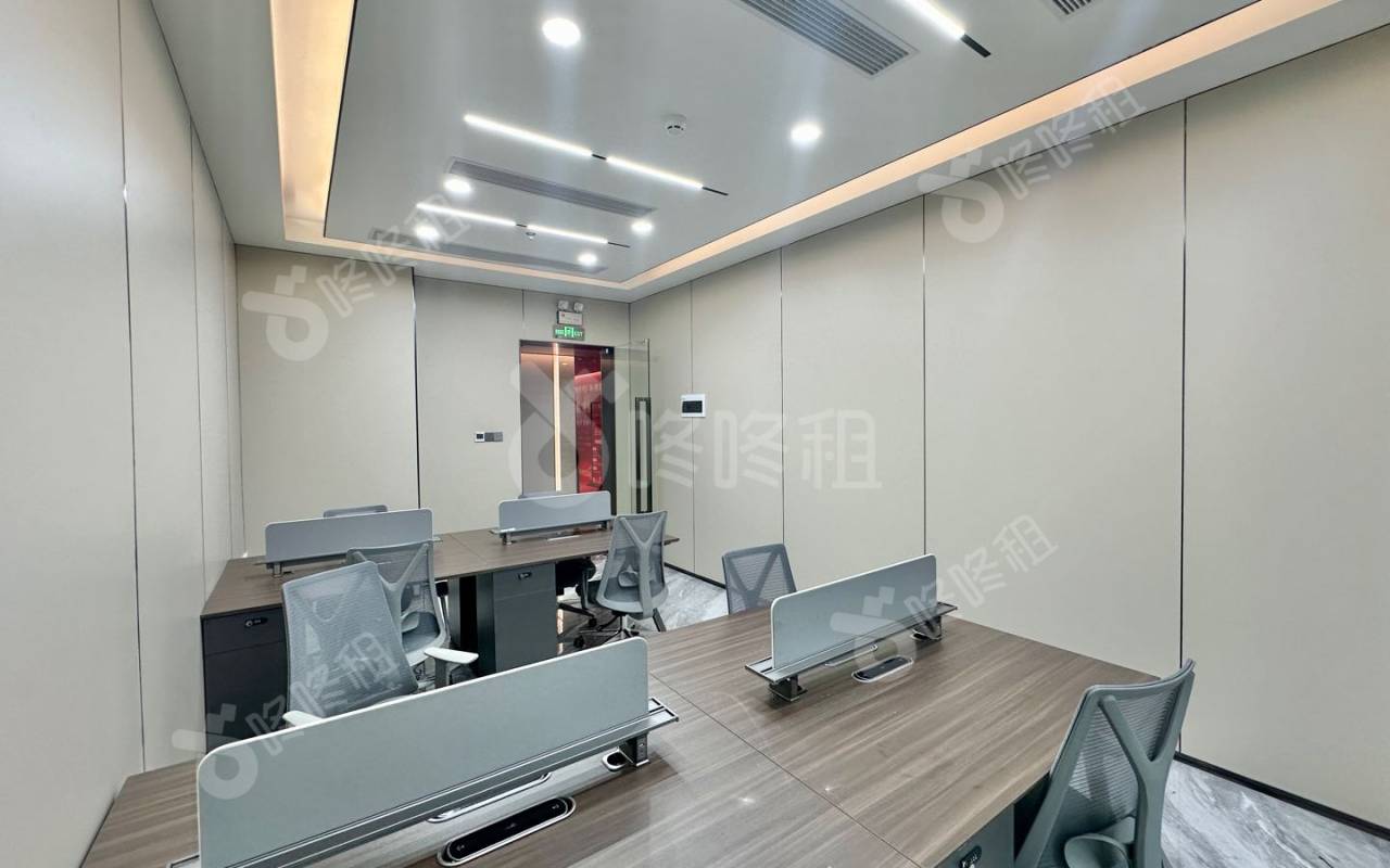 福城时代广场_85平_精装_办公室开间