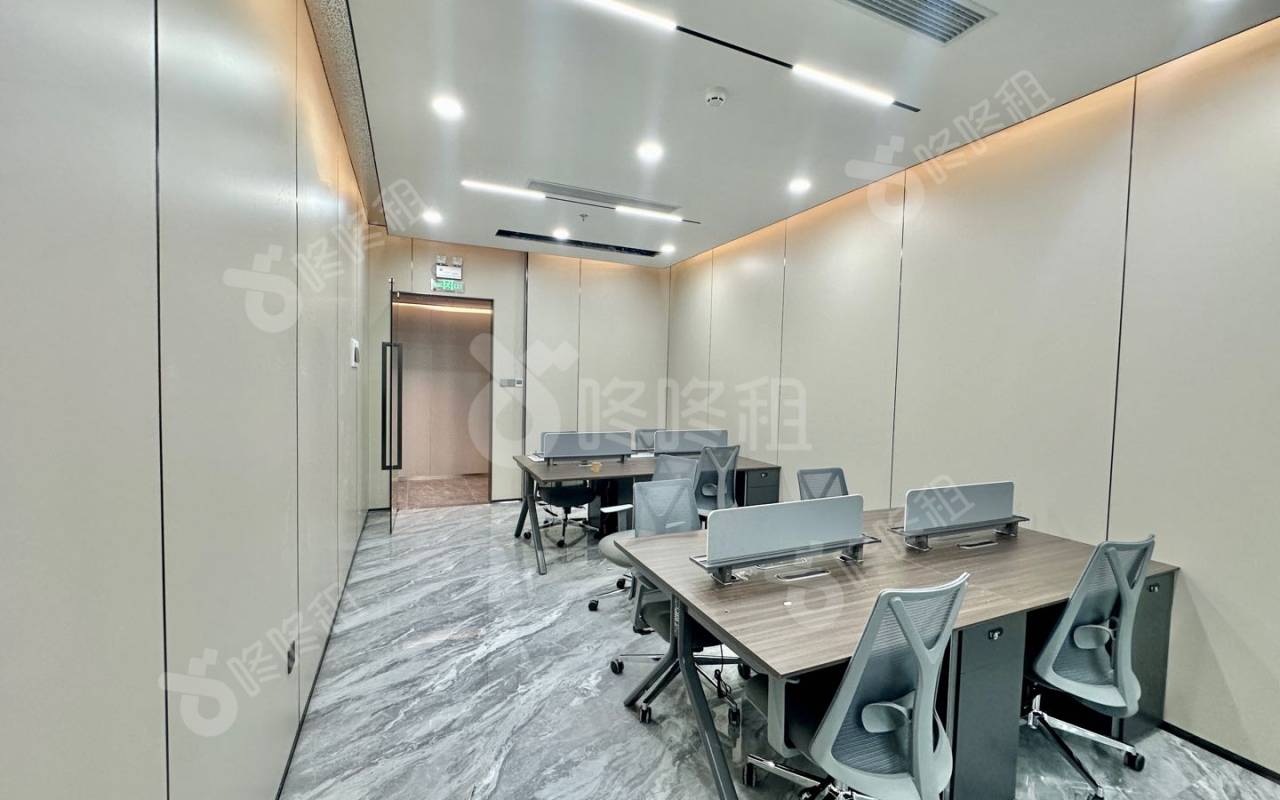 福城时代广场_85平_精装_办公室开间