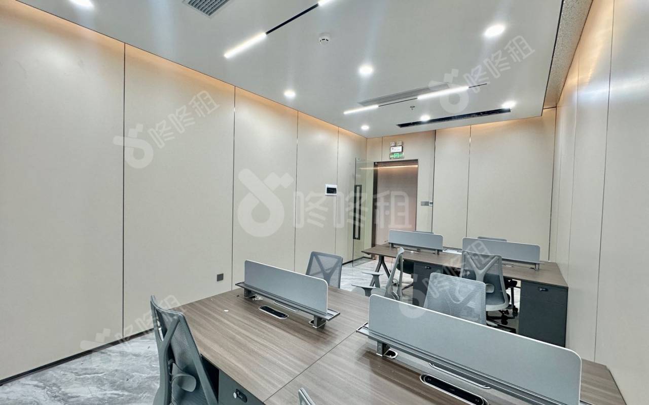 福城时代广场_85平_精装_办公室开间