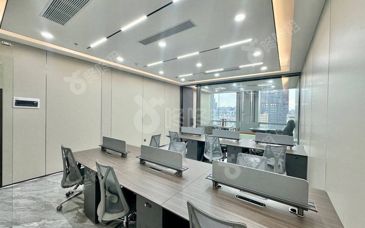 福城时代广场_115平_精装_办公室开间