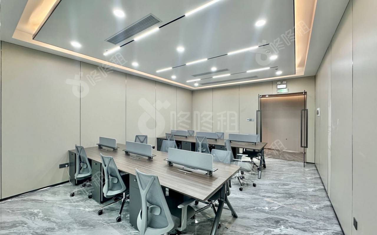 福城时代广场_115平_精装_办公室开间