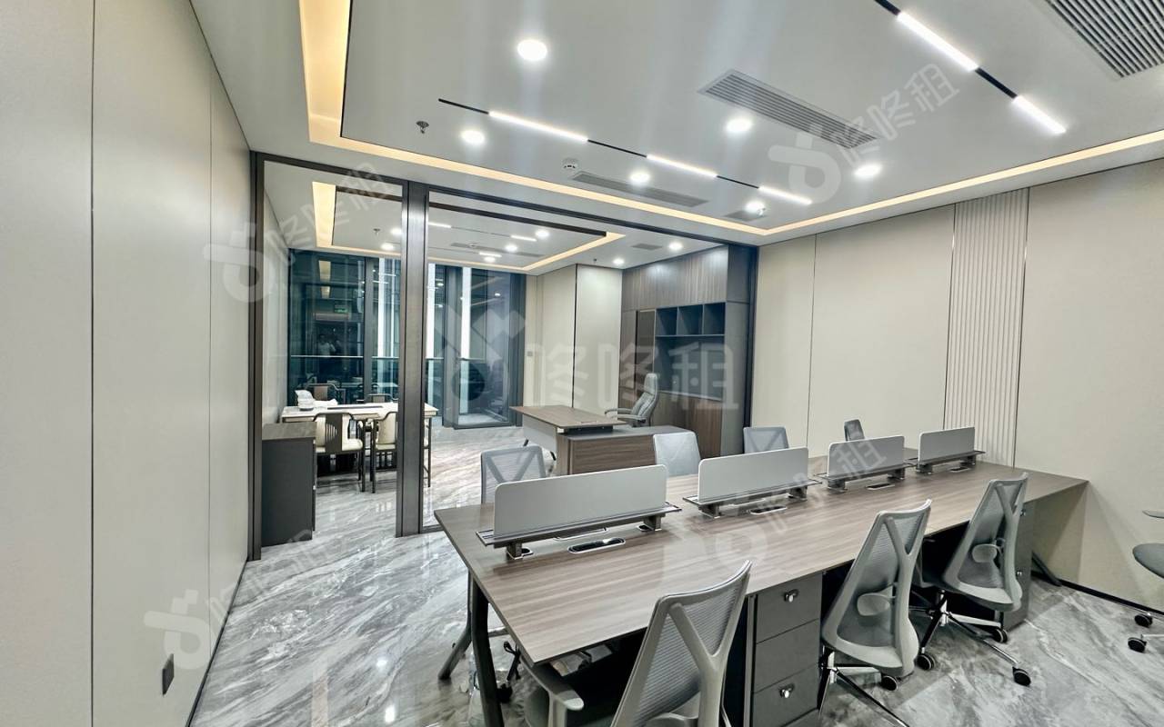 福城时代广场_95平_豪装_办公室开间