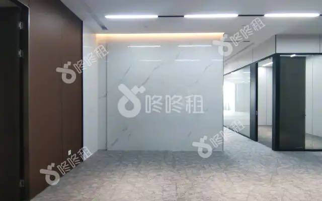 国人通信大厦_500平_豪装_前台