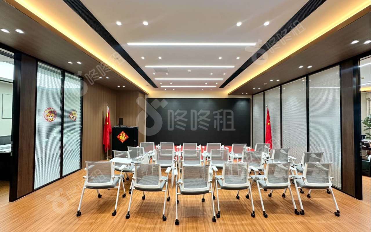北科大厦_628平_豪装_办公室开间