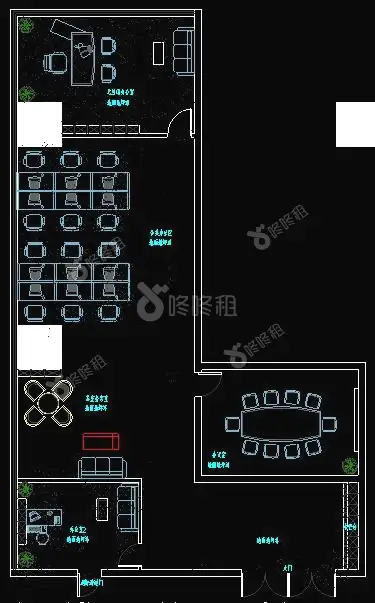 天安云谷二期_225平米_精装_办公室房源出租