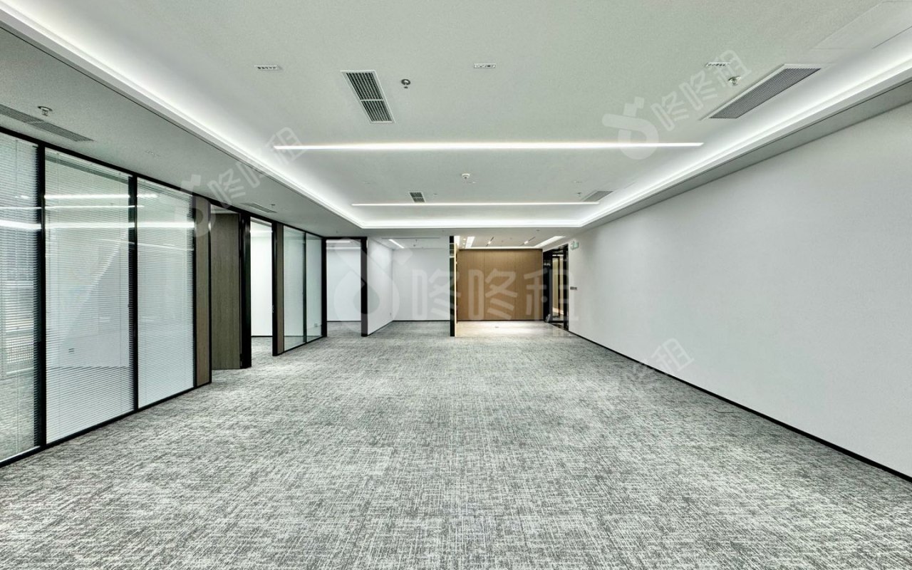 讯美科技广场_220平_精装_办公室开间