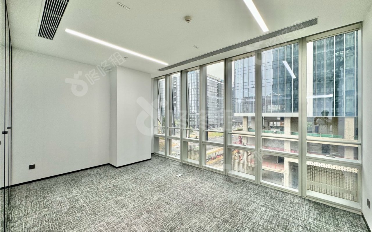 讯美科技广场_220平_精装_办公室隔间