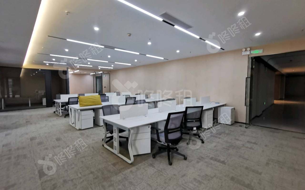 北理工创新大厦_405.5平_精装_办公室开间