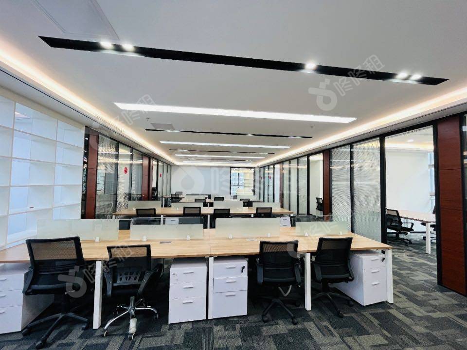 深圳北航大厦_366平_豪装_办公室开间