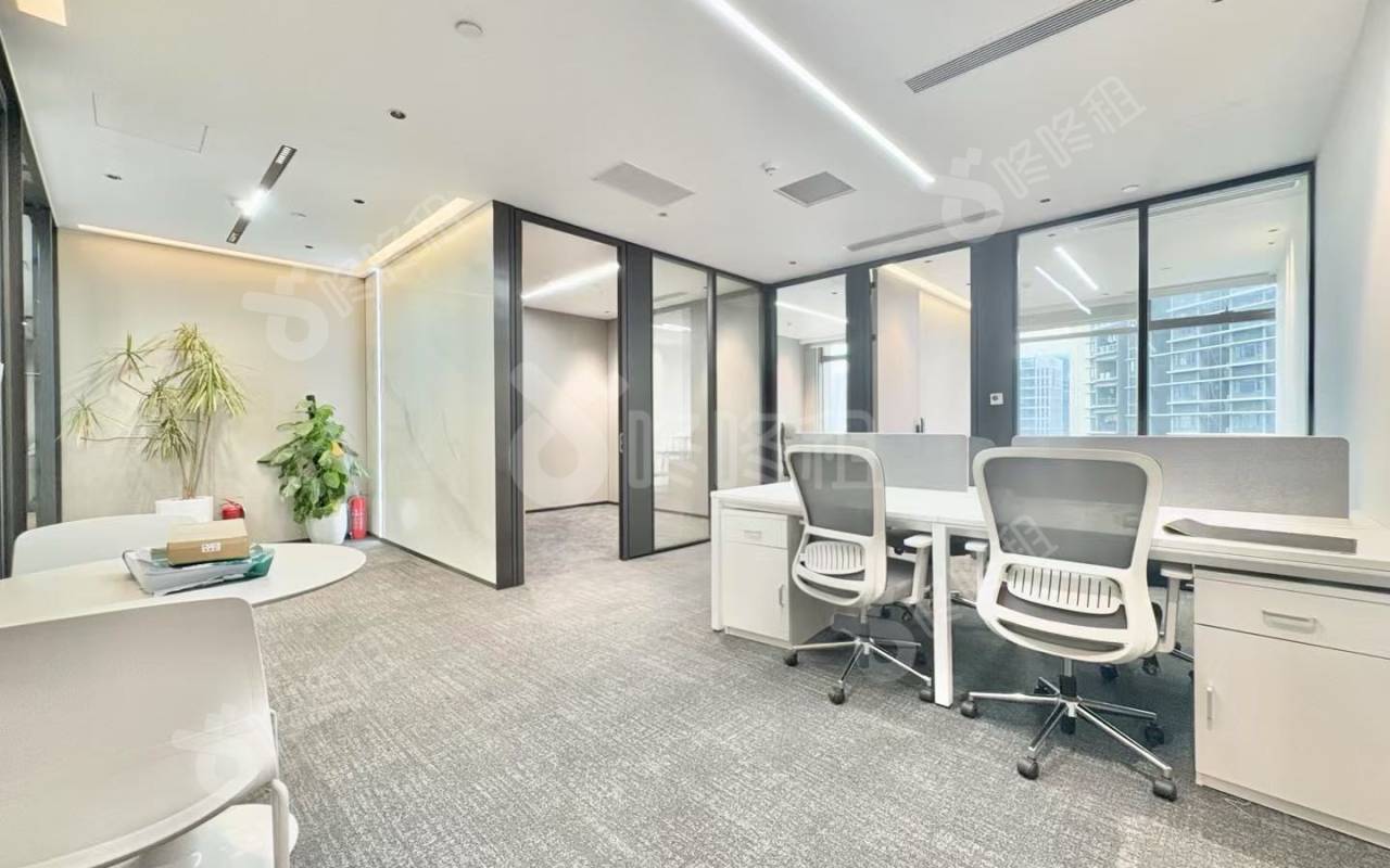 豪威科技大厦_170平_豪装_办公室开间