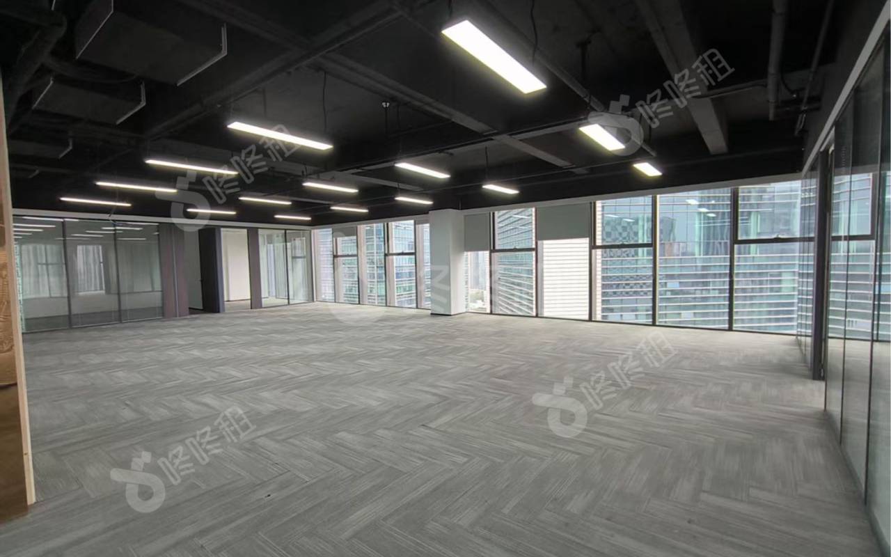 前海香缤国际金融中心_562平_精装_办公室开间