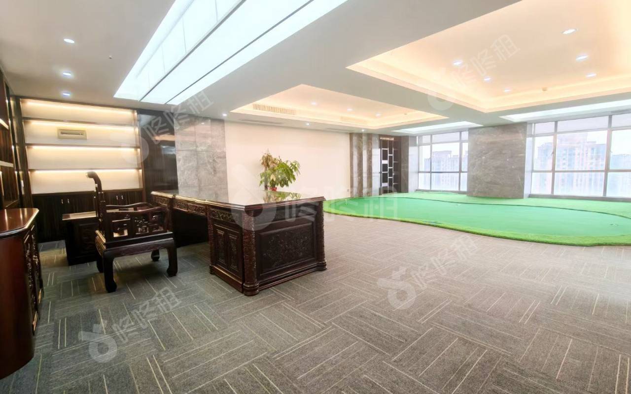 明月花都_617平_精装_办公室隔间