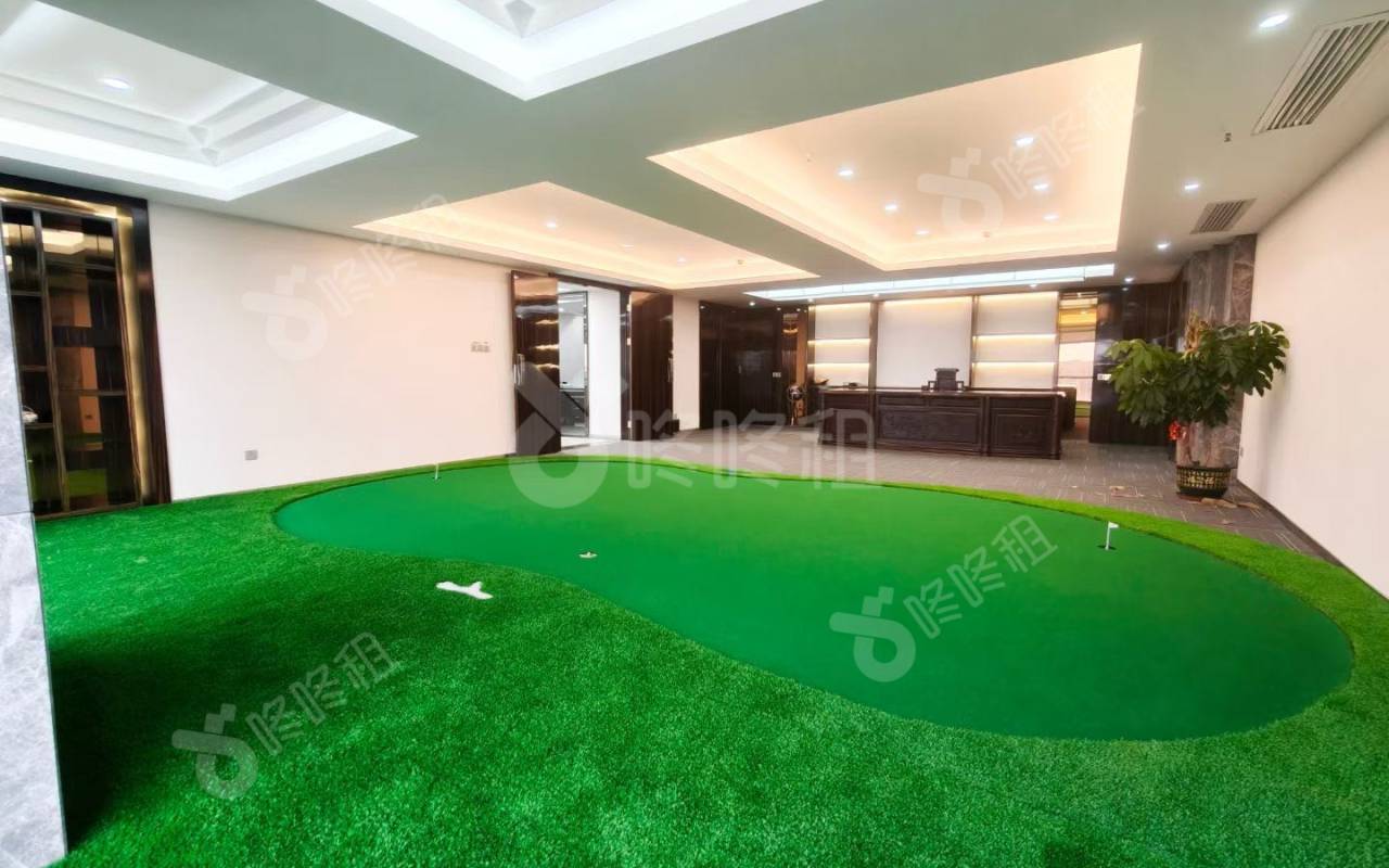 明月花都_617平_精装_办公室隔间