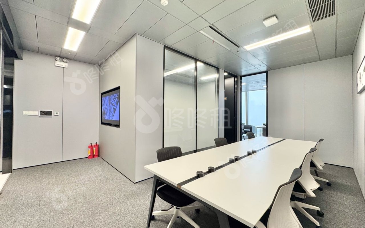 汉京中心（汉京金融中心）_112平_精装_办公室开间