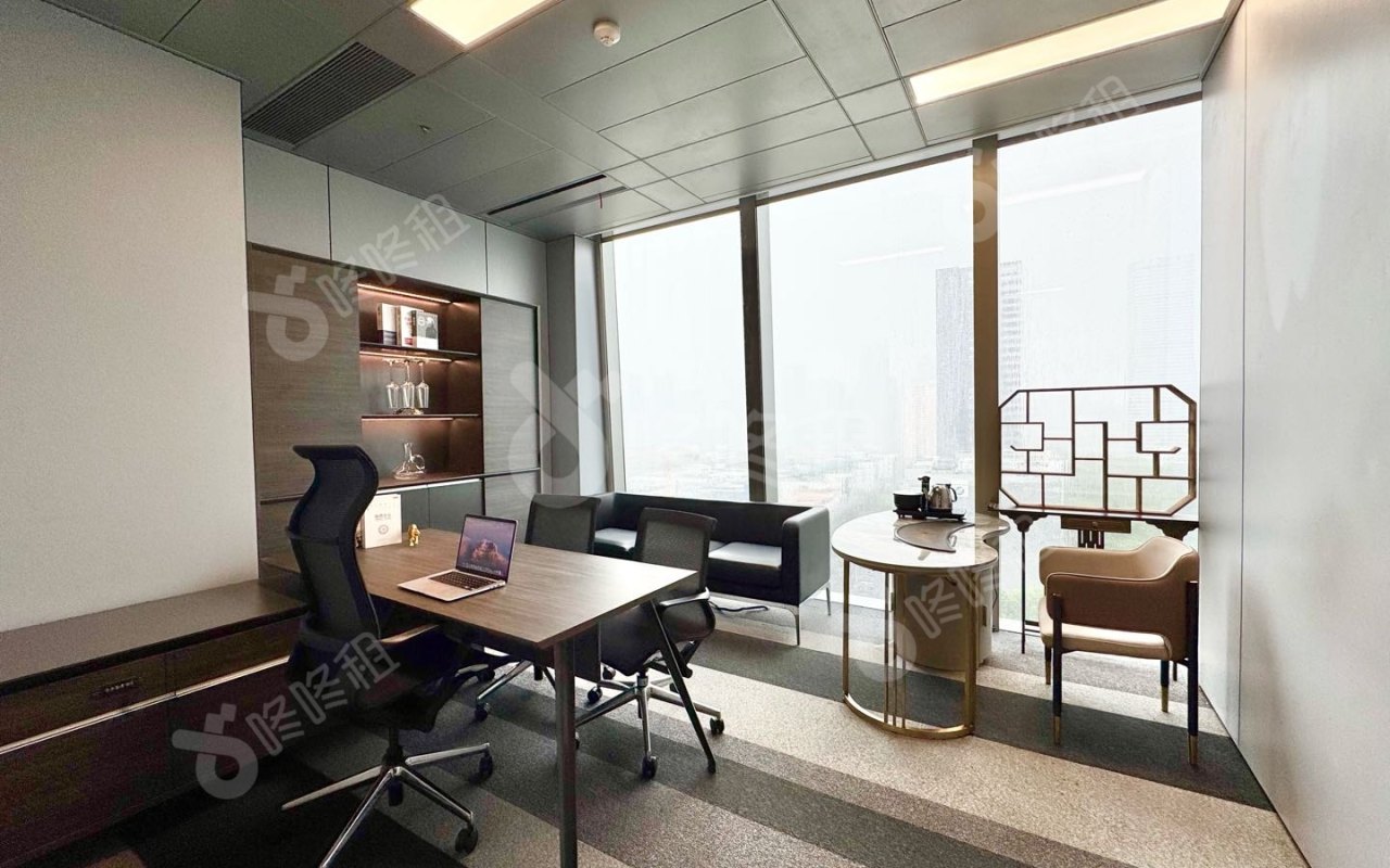 汉京中心（汉京金融中心）_112平_精装_办公室隔间